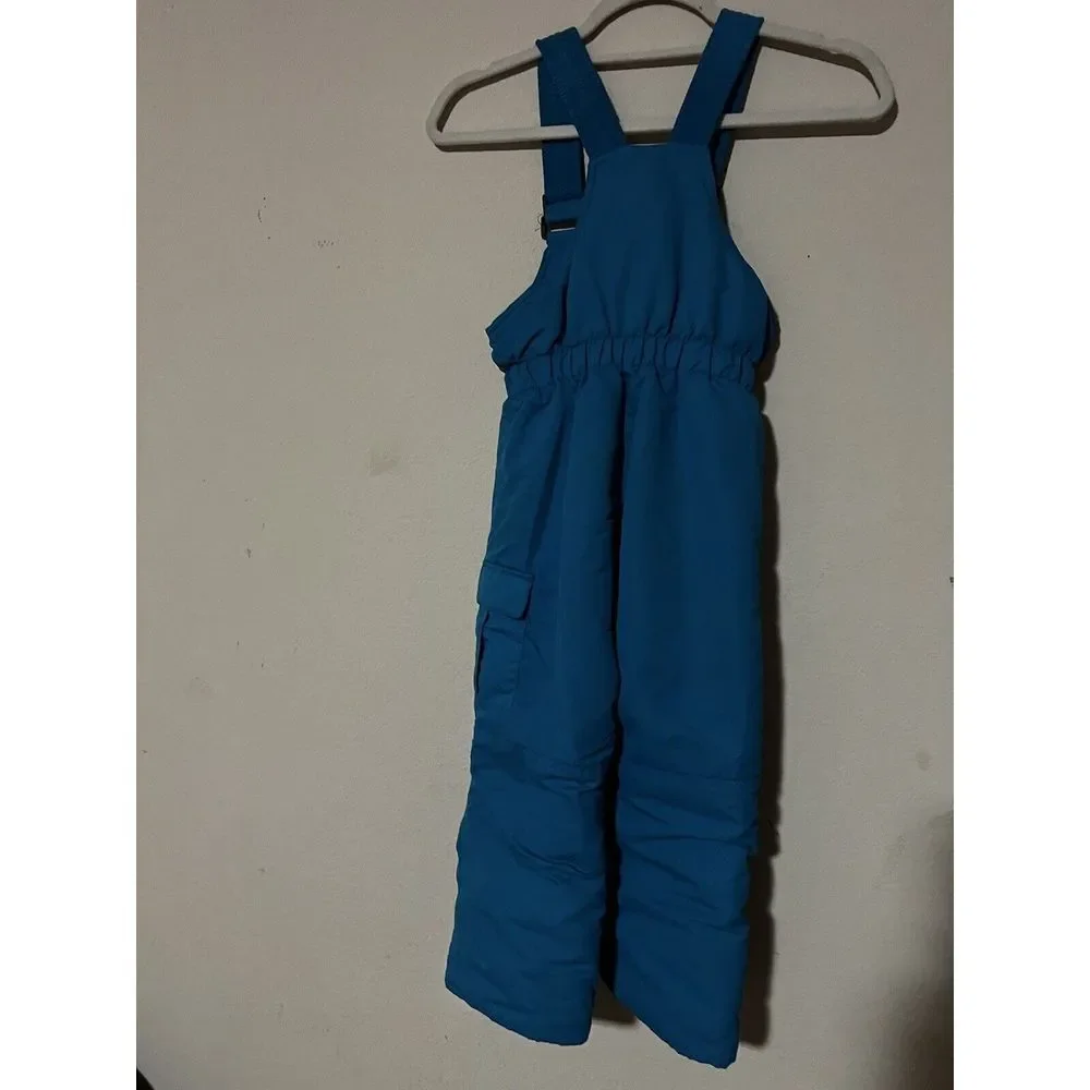 Toddler Size 3T Iceburg Snow Bibs Blue‎